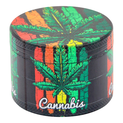 Everything 420 Wrapped Leaf Grinder 50mm 4-Piece Metal