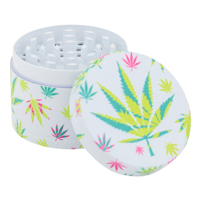 Everything 420 Wrapped Leaf Grinder 50mm 4-Piece Metal