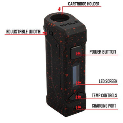 Wulf UNI Pro Adjustable Cartridge Vape 4in