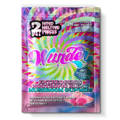 Wunder Ultra High Potency Entheogenic Mushroom Gummies 2400mg 2ct