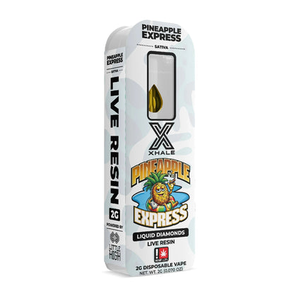 Xhale Live Resin THC-A Vaporizer 2000mg