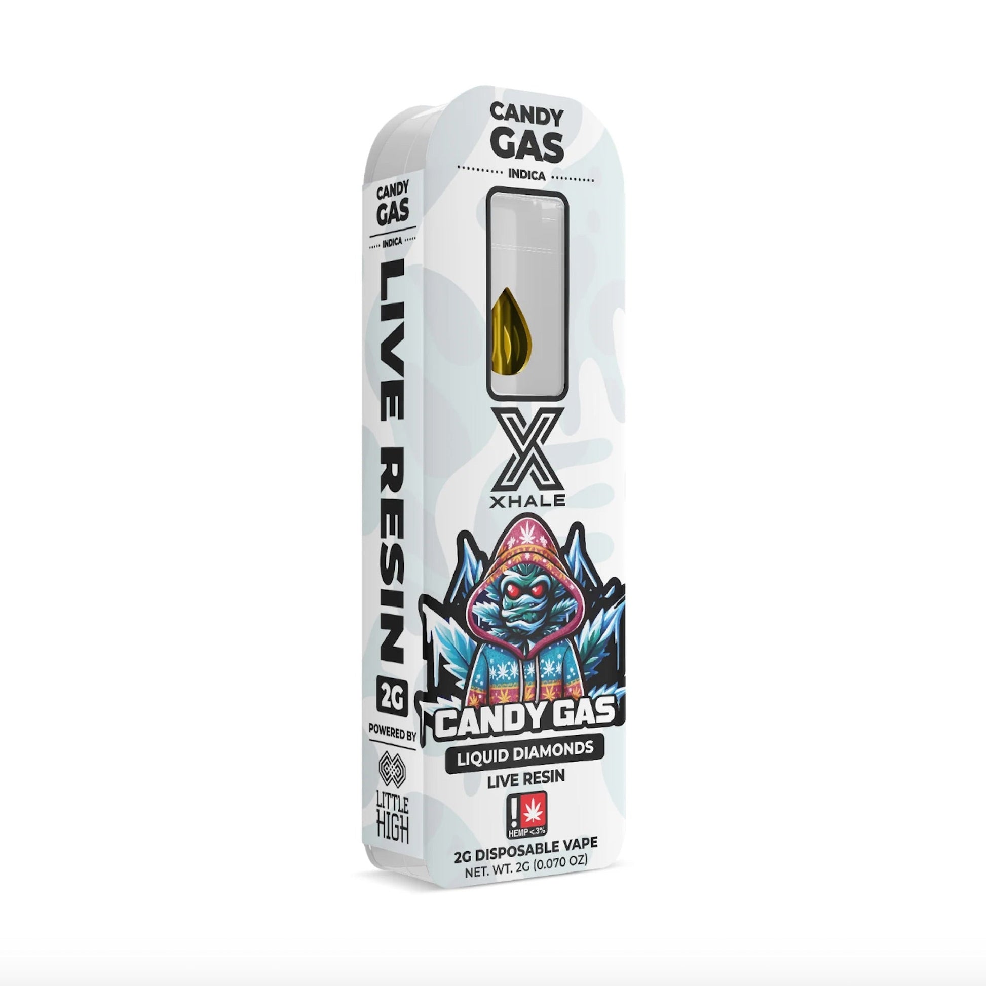 Xhale Live Resin THC-A Vaporizer 2000mg
