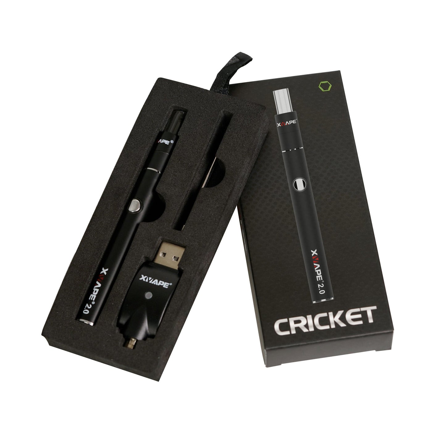 XVape Cricket+ Cartridge Vaporizer 510 Thread 350mAh