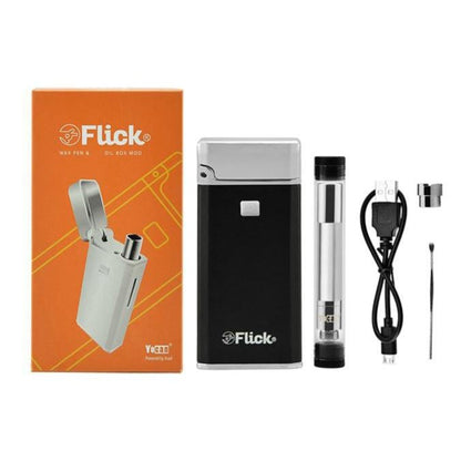 Yocan Flick 2 in 1 Vaporizer 3in Metal