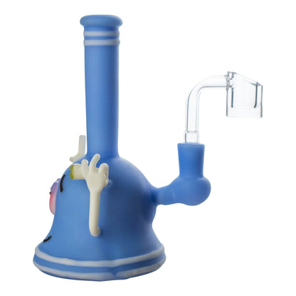 Della Luna Glass You're a Towel Bong 6in Glass Dab Rig