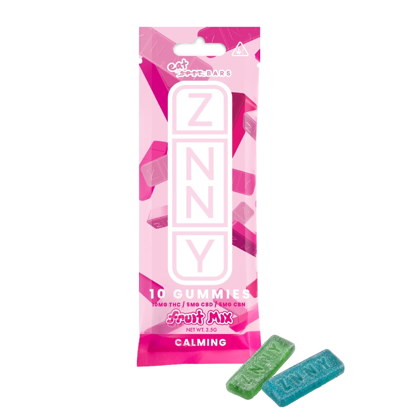 ZNNY Fruit Mix THC Gummies 20mg 10ct