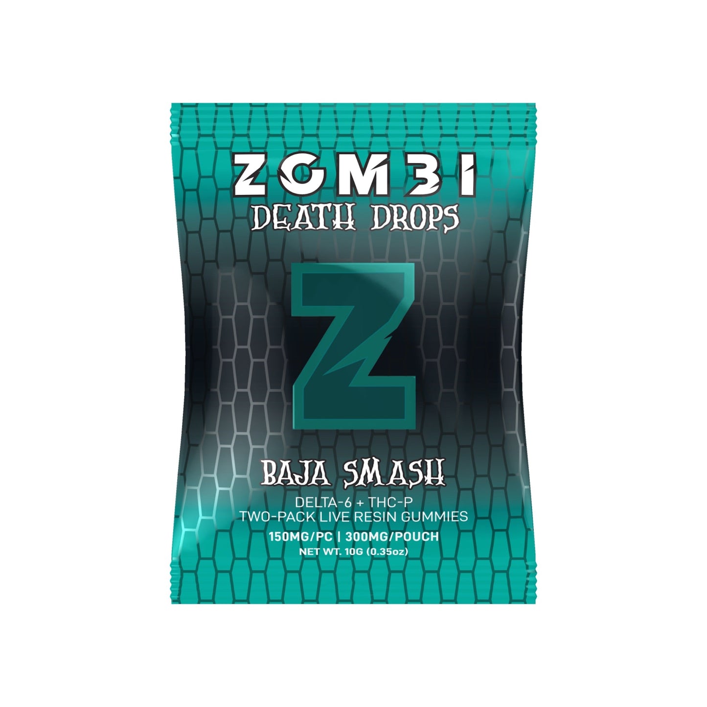 Zombi Death Drops Gummies 300mg 2ct THC-P Delta 6