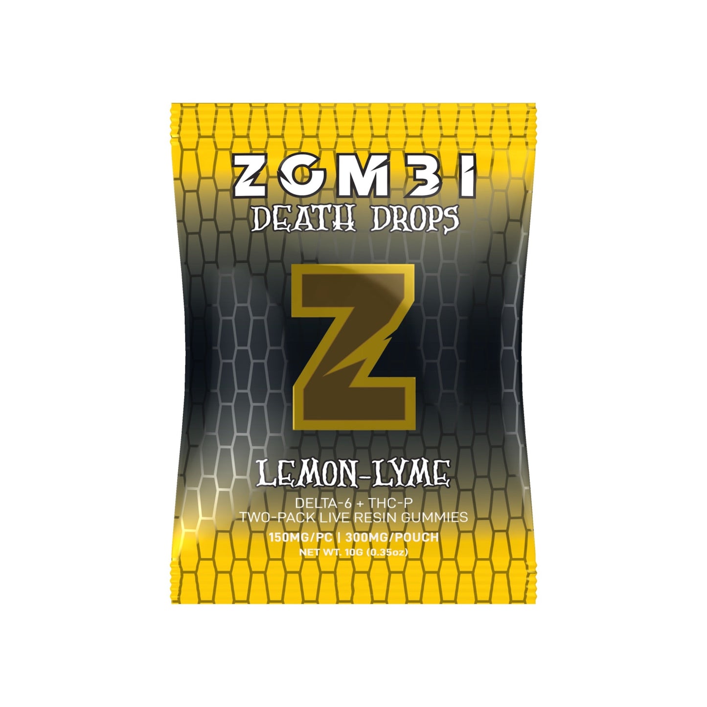 Zombi Death Drops Gummies 300mg 2ct THC-P Delta 6
