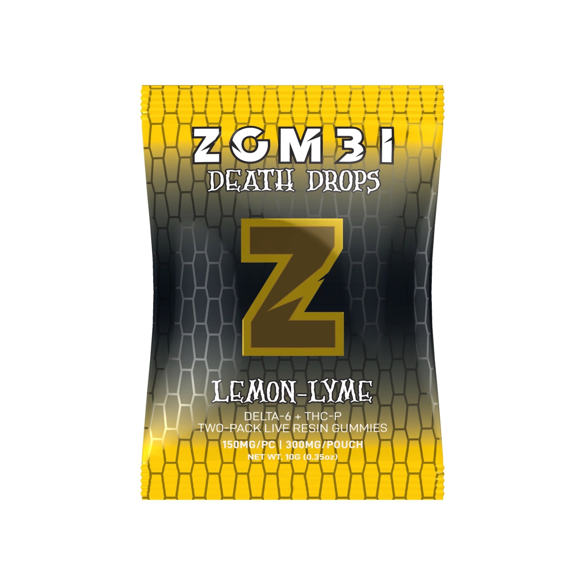 Zombi Death Drops Gummies 300mg 2ct THC-P Delta 6