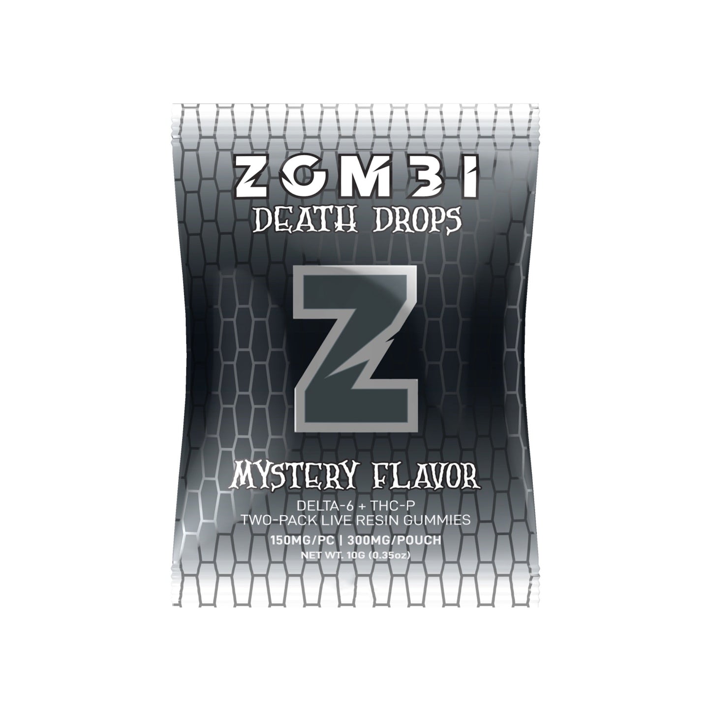 Zombi Death Drops Gummies 300mg 2ct THC-P Delta 6