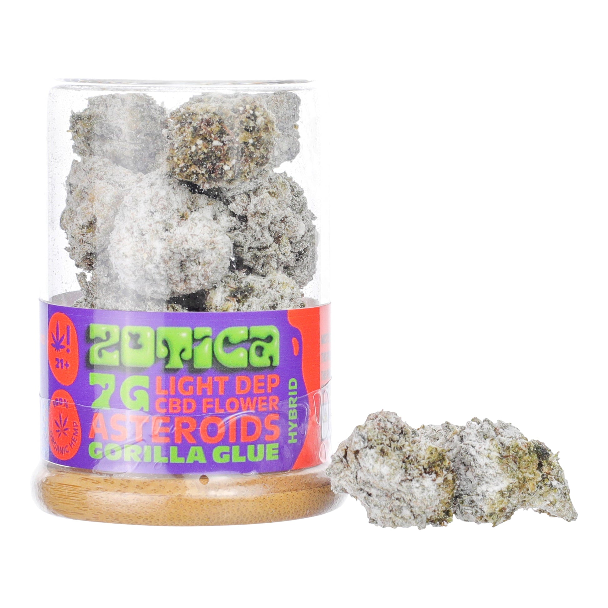 Zotica Delta 8 Gorilla Glue Asteroid Flower 7g