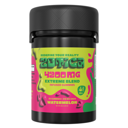 Zotica Extreme Blend Watermelon Gummies 4200mg 20ct