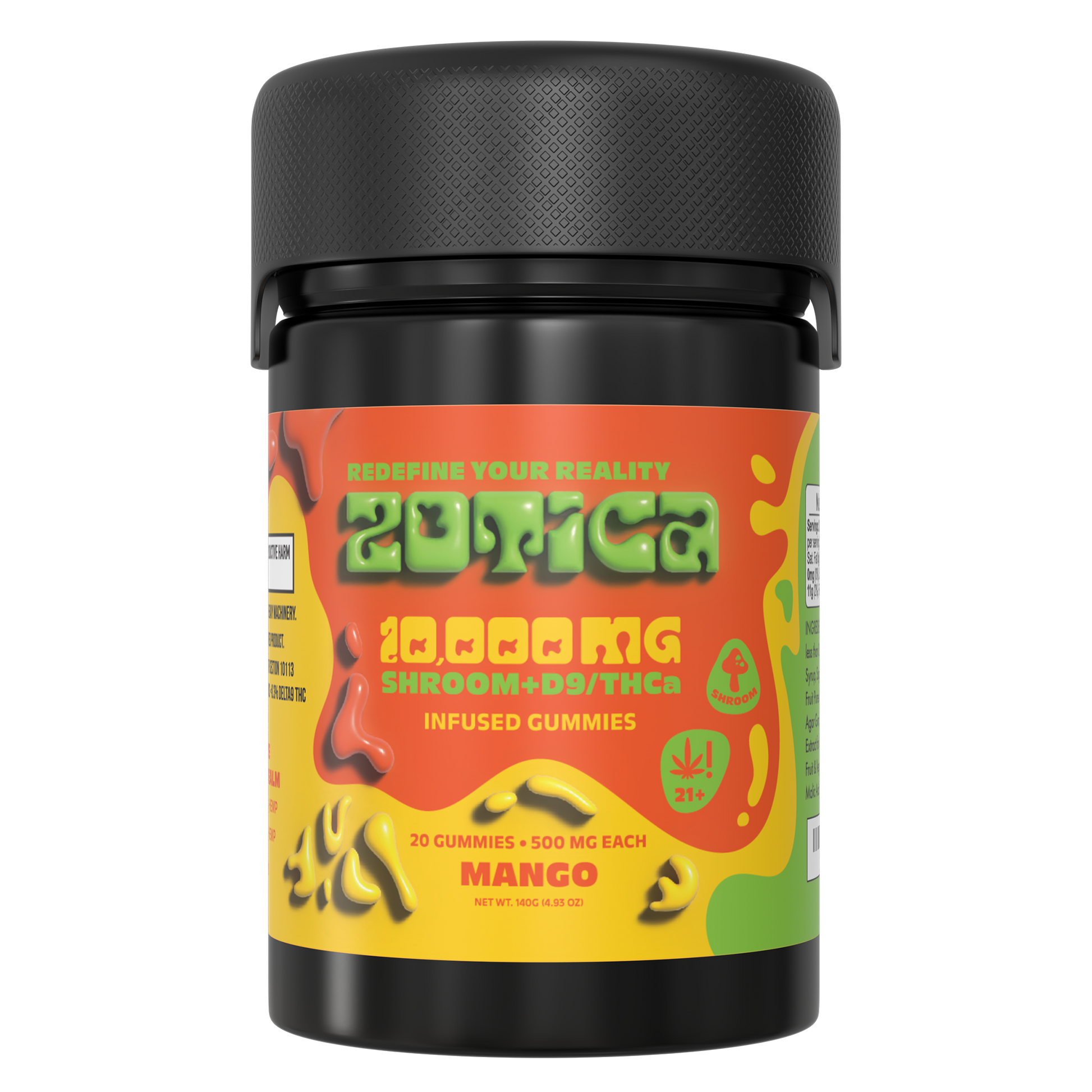 Zotica Mushroom THC-A Blend Gummies 10000mg 20ct