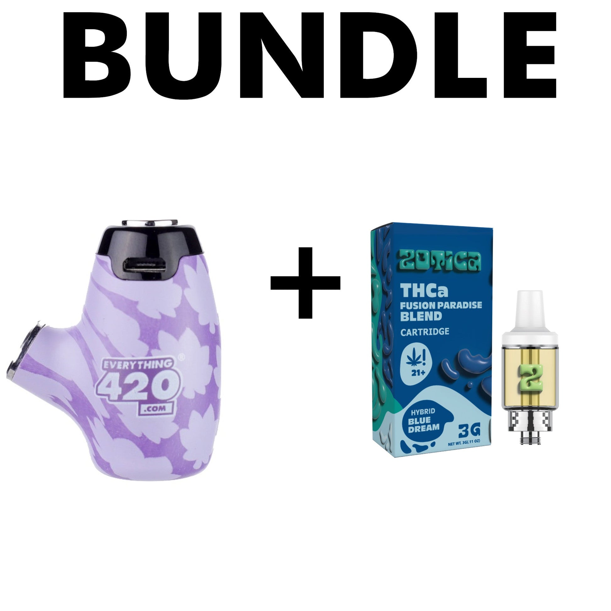 Zotica Paradise Blend Blue Dream THC-A Cartridge 3000mg