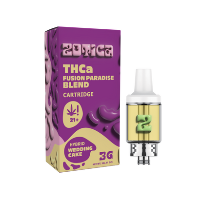 Zotica Paradise Blend Wedding Cake THC-A Cartridge 3000mg