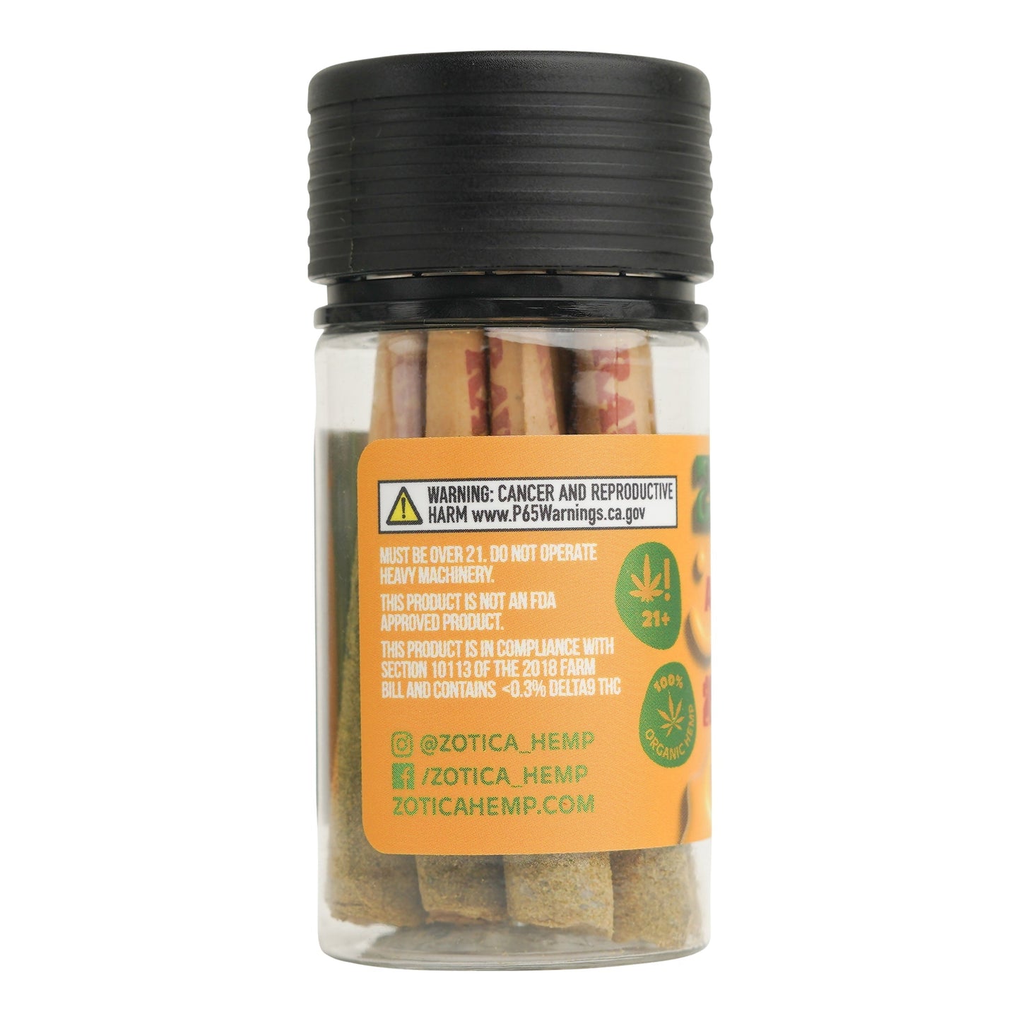 Zotica THC-A Blend Kief Acapulco Gold Mini Pre-Rolls 10ct