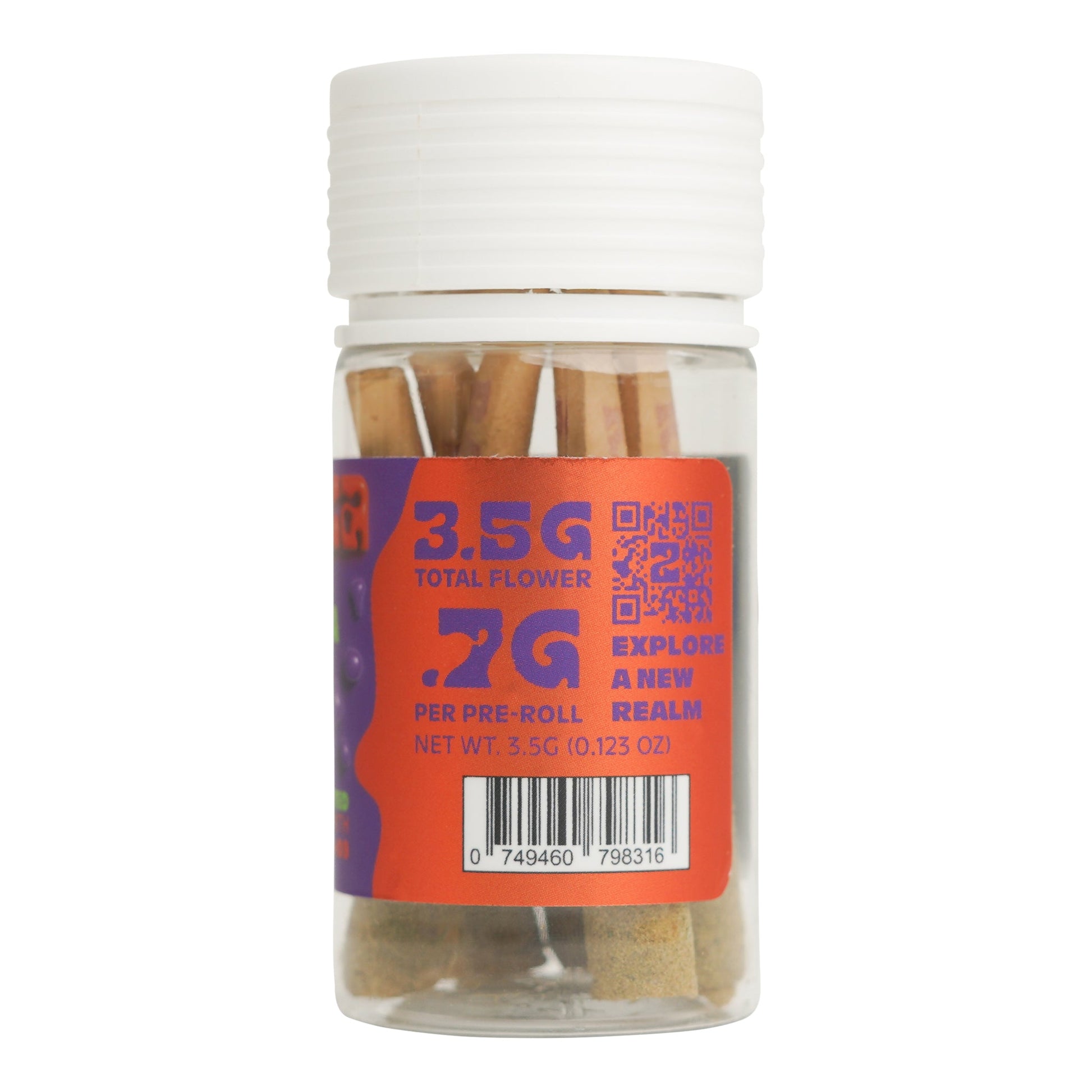 Zotica THC-A Blend Kief Gorilla Glue Mini Pre-Rolls 5ct