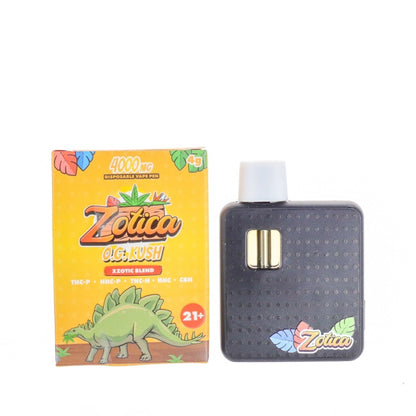 Zotica Xzotic Blend Vaporizer 4000mg